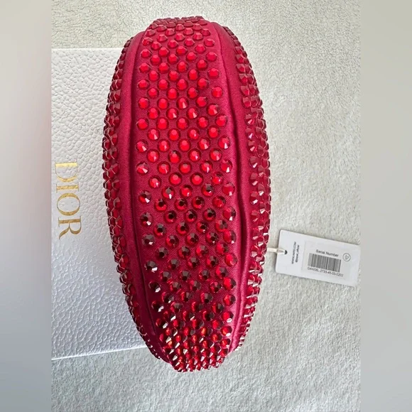 JW PEI Abacus crystal mini‎ bag Red NWT - Picture 14 of 17